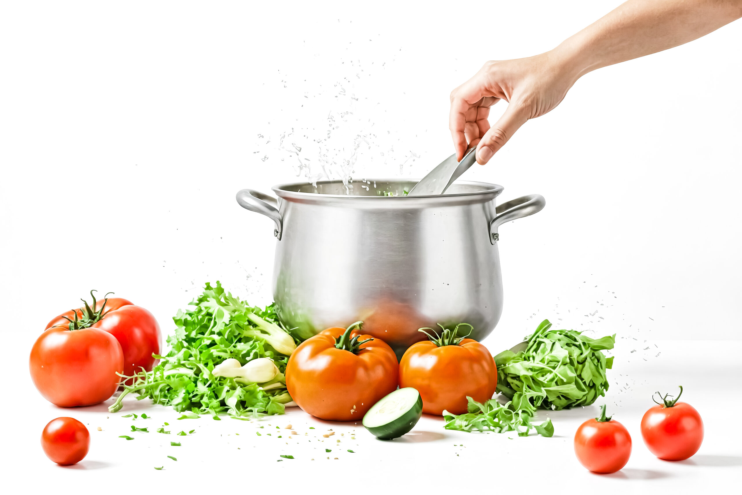 A person washes fresh vegetables, including tomatoes, cucumbers and lettuce, in a pot. Water splashes up as the person stirs the vegetables with a spoon. SSUCv3H4sIAAAAAAAACpySz27DIAzG75P2DhHnRsoCpO1epdrBAdJYpVAB6TRVfffxJ6nYdbf4Z/uzP5zH+1vTkBE8CvLZPFIUY9R68cFBQGsi7nYrd8pI5Wpyd3ToagBYR0pisA5B13CEIGYDVxWhWbRO+JmTxAcIi1c+7bIiAUGdo0aBL4my8KnEzZbIydgRU4TsKuaXMbMNFfF/dZaPr5fhszLiJy9cGXFKKyhGTqWUXL6DctfaGiwSbeXqbgXoVEArJcAbOPjTd3Mo0JwrYsOc77IpCbuY4NJWLzNEW3uDUadXn+IYtfEZvI/lcuPVbBH/Anut5hgbsqdVlch4nBR+UDoMtDt0A+v5gfZHvhaUg84YdfI6m1CMxQVl7QrTBkROjDPF+/Yo99Ayxml72DPW0knJ6cj50NMh3uL5CwAA//8DAFQUS0a5AgAA